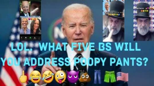Poopy Pants Biden Will Say BS At SOTU.  🖕😂🤣🤪😈💩👖🩳🇺🇸