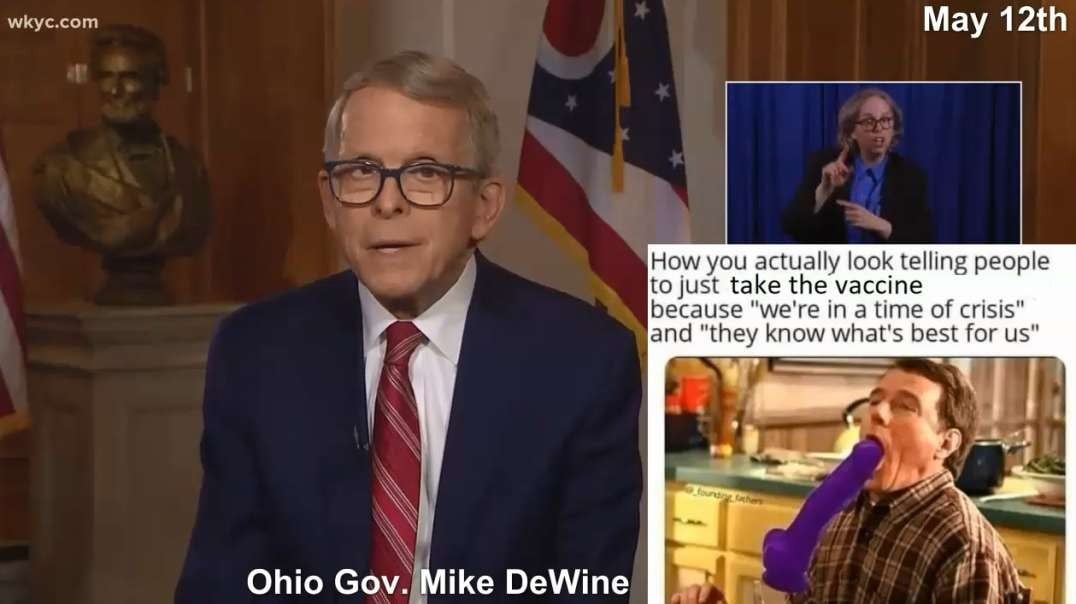 3yrs ago May 2021 Ohio Gov. Mike DeWine Bribes Children To Take The Covid-19 Vaccine.mp4