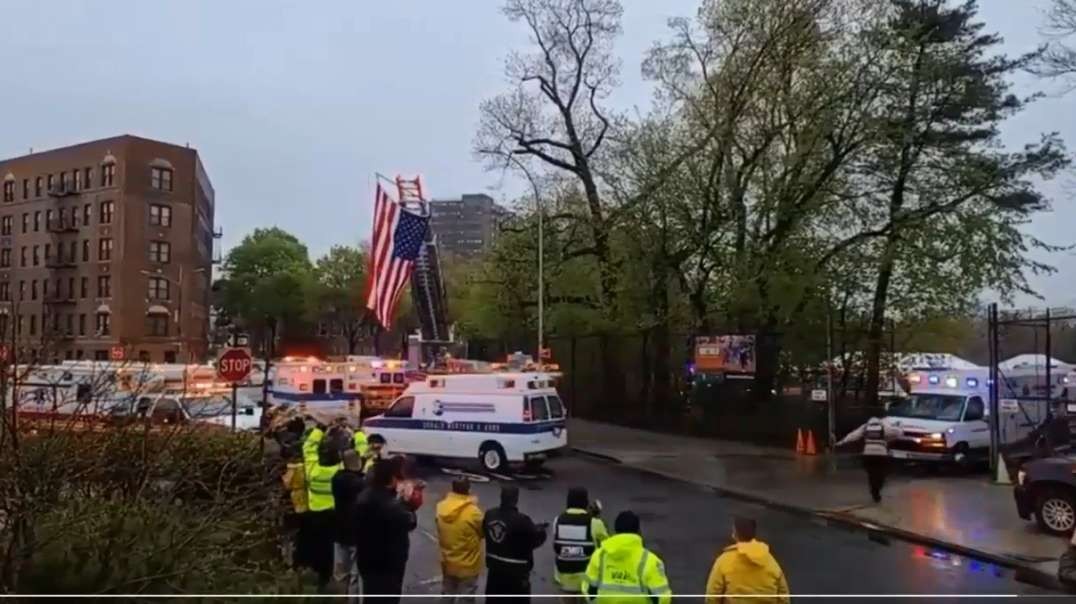 4yrs ago 5-9-20 NYC Army and Bronx Zoo FEMA Ambulances Covid-19 Lockdowns Overwhelmed  Hospitals