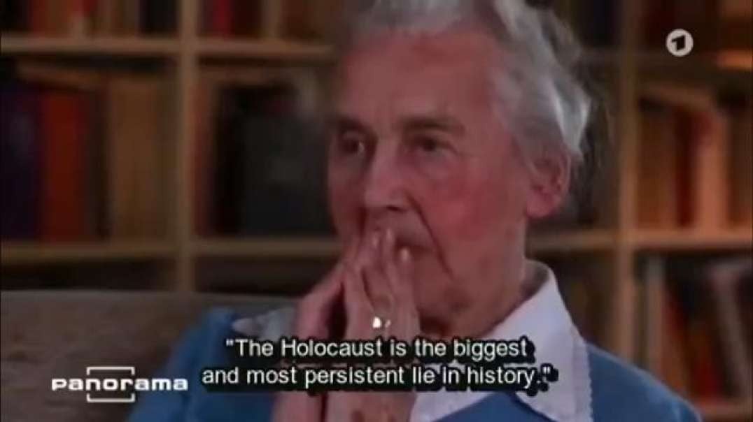 Where Did The Holocaust Happen? Ursula Haverbeck Interview (2015)