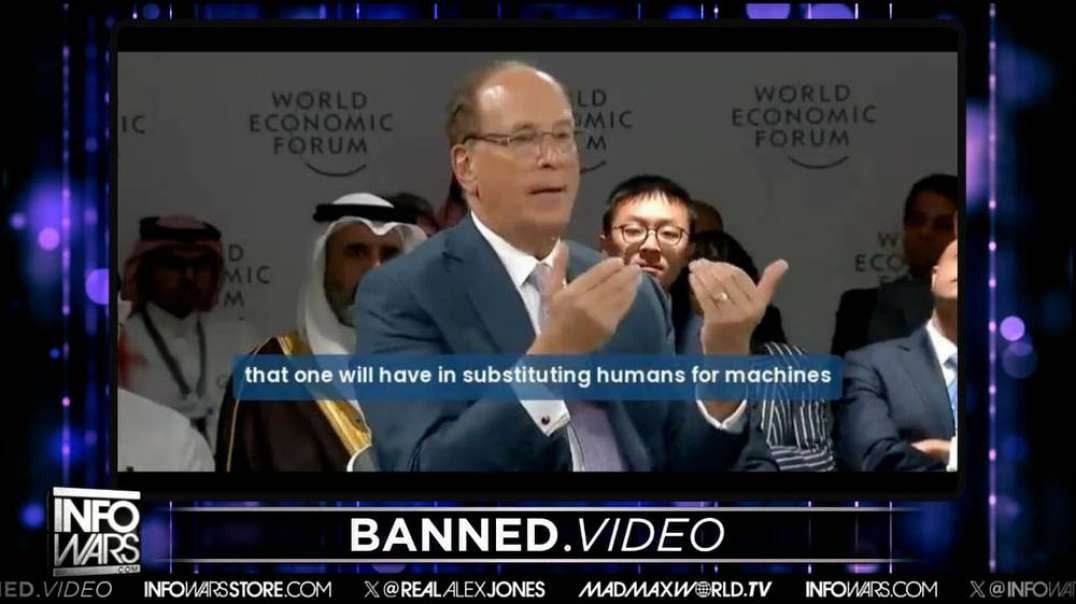 WATCH: Larry Fink Says Most Successful Civilizations Will Depopulate, Replace Humans With Machines