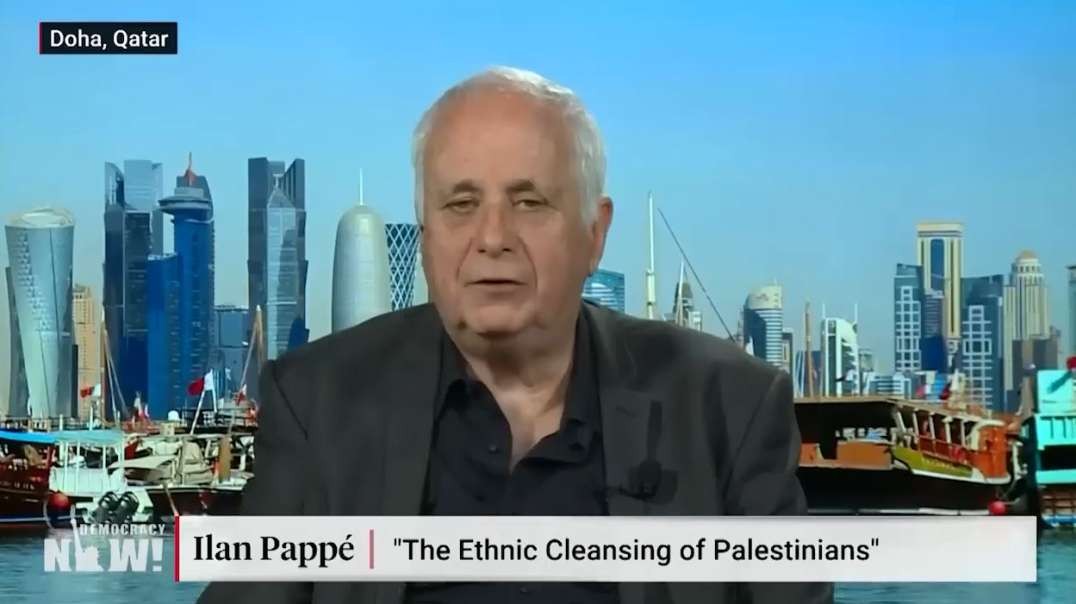 Israeli Historian Ilan Pappé Interrogated at U.S. Airport by Federal Agents and “Collapse of the Zionist Project”.mp4
