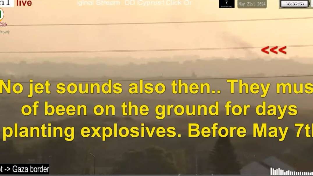 Israel Gaza War May 21st Ground Explosions Activity 3pm - 8pm Jenin Also.mp4