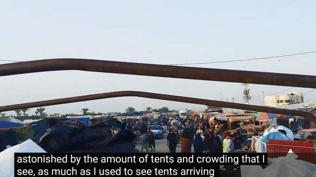 Rafah Gaza Families Evacuate And Packup Tents & Go To Khan Yunis & Center Area.mp4