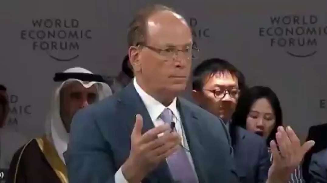 BlackRock Jewish CEO Larry Fink on substituting humans for machines