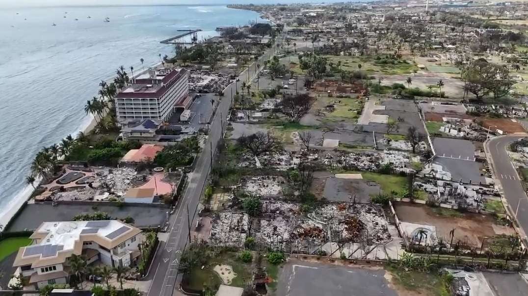BLUE Was Always A Psyop/Lie Guys - MAUI LAHAINA FIRE Recovery Update- May 2024 DRONE Tour jessegwald.mp4