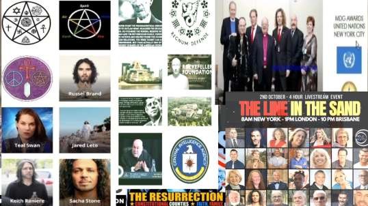 SACHA STONE - CONTROL OPPOSITION - ALL CONNECTED WITH TRUMP, NEW AGE and WHO, UN