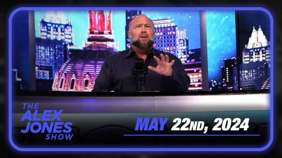 FBI Plan To Use “Deadly Force” Against Trump Blows Up In Deep State’s Face! PLUS, More Globalists Resign After Klaus Schwab Leaves WEF! — FULL SHOW 5/22/24