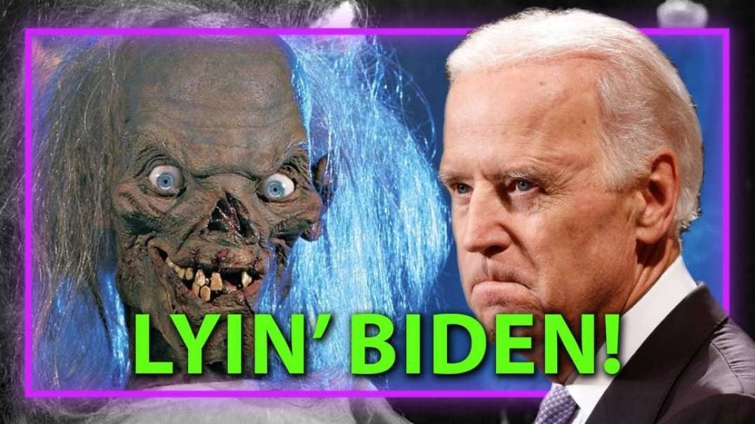 Everything Joe Biden AKA The Crypt Keeper Says Blows Up In His Lying Face