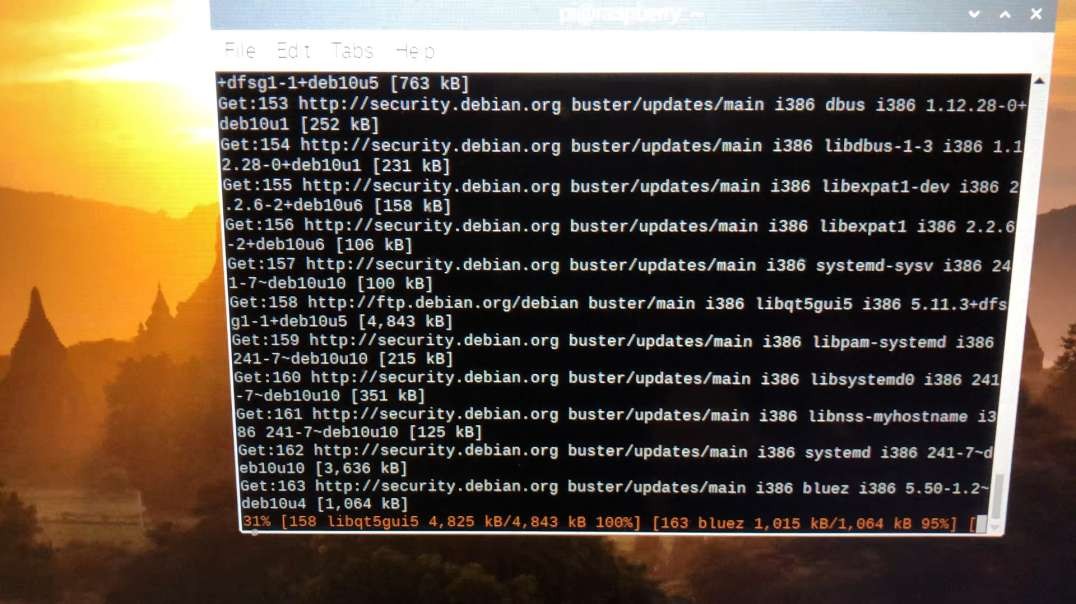 Running Raspberry Pi OS Update Utility