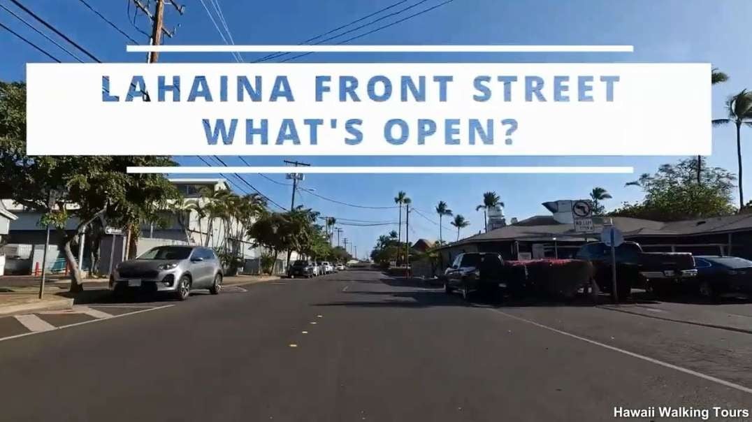 Lahaina Maui Fires Update March 2024 Whats Open & Pre Fires Footage.mp4