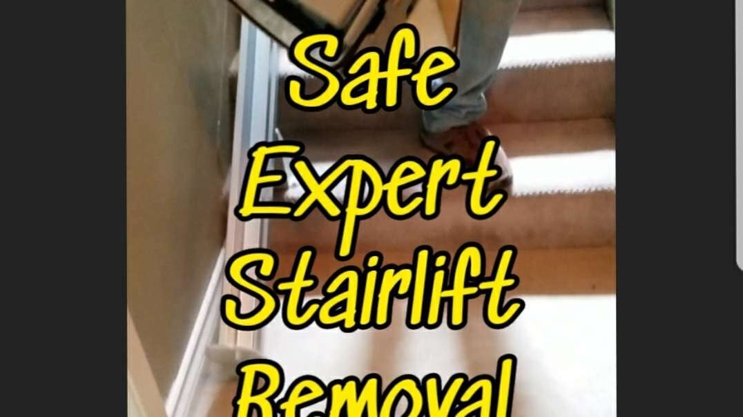 Safe Expert Stairlift Removal $75 per hour North Vancouver West Van BC