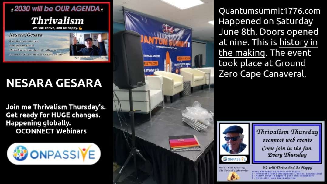 Quantum Summit 1776 to #onpassive
