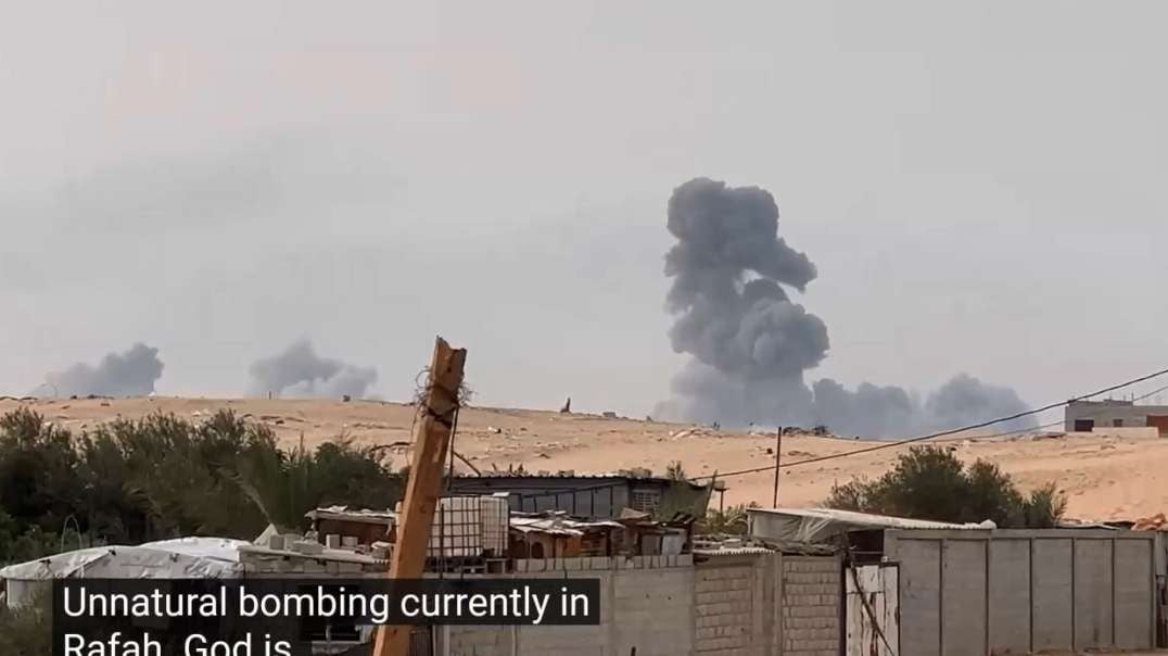 Rafah Gaza Current Situation Onscene Footage Displaced Family in W Rafah.mp4