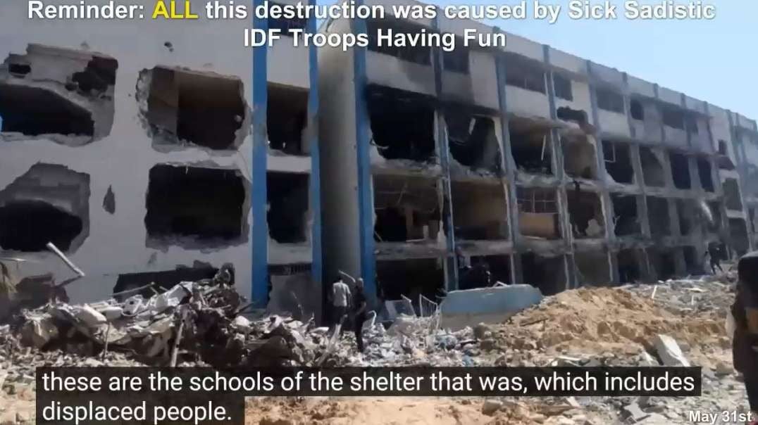 Jabalia Camp PT2 Jaw Dropping Staggering Destruction Everywhere From Sick Sadistic IDF Troops Fun