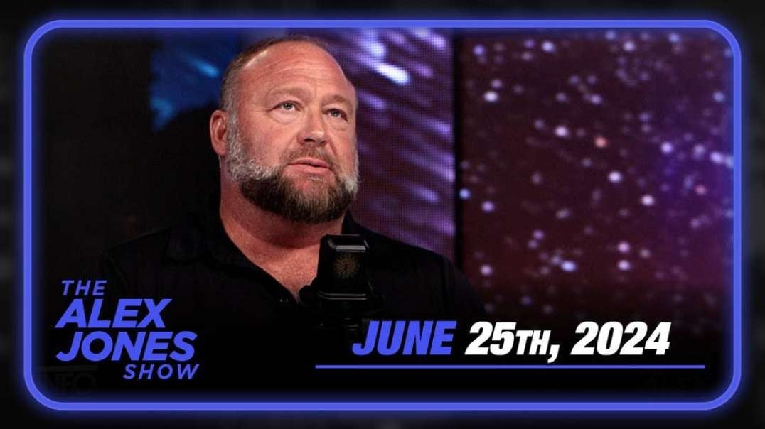 Alex Jones Breaks Exclusive Intel on Liberation of WikiLeaks Founder Julian Assange! Plus, Democrats Announce Plan For TOTAL Amnesty For Illegal Aliens! — FULL SHOW 6/25/24