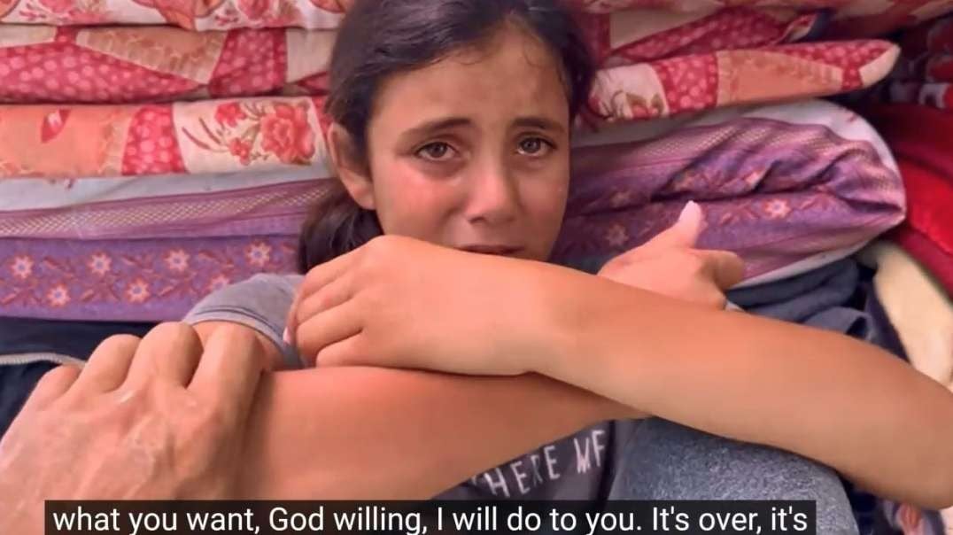 Gaza Displaced Family Trying To Stay Optimistic But Sadness & Sorrow Breaks Through June 15th.mp4