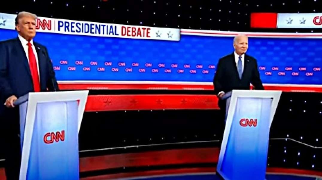 CNN Presidential Debate Trump vs Biden 6-27-24