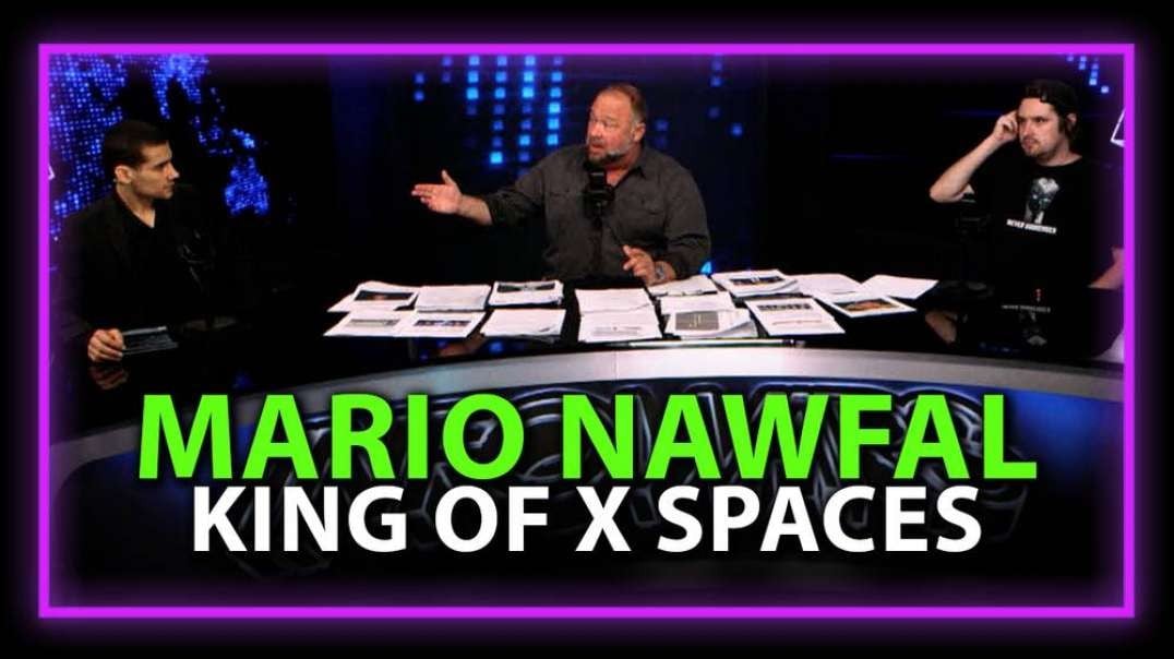 The King Of X Spaces— Mario Nawfal— Joins Alex Jones Live In-Studio To Talk Trump Conviction And WWIII