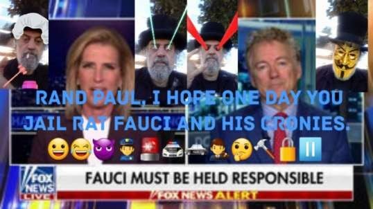 Rand Paul Says Fauci And Wuhan Lab Gang Are Guilty.  😀😂😈👮‍♂️🚨🚔🚓👨‍⚖️🤔🔨🔒⏸