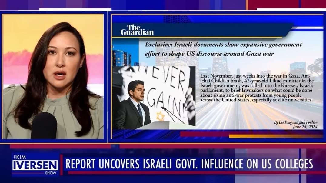 EXPOSED Israel Funneled MILLIONS Into Buying Off Congress and Elite US Universities kimiversen