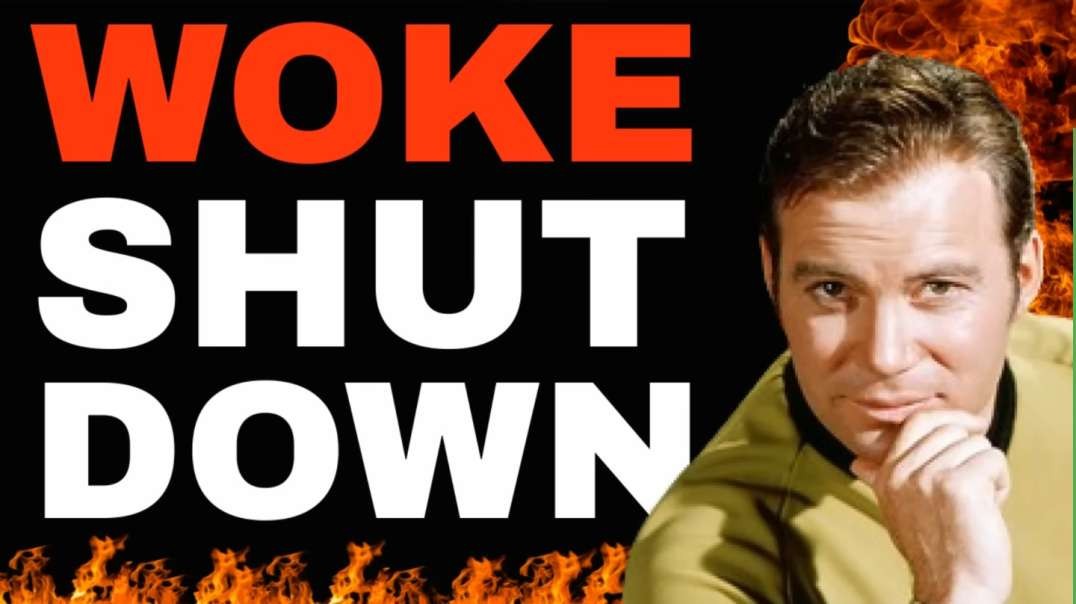 William Shatner ATTACKS woke LANGUAGE POLICE as they CANCEL STAR TREK!