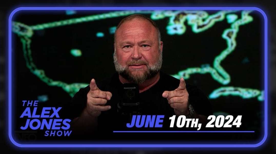Anti-Globalists Win Elections Across Europe as Two-Thirds of Americans Support Deporting ALL Illegals! Steve Bannon Joins Alex Jones LIVE! — FULL SHOW 6/10/24