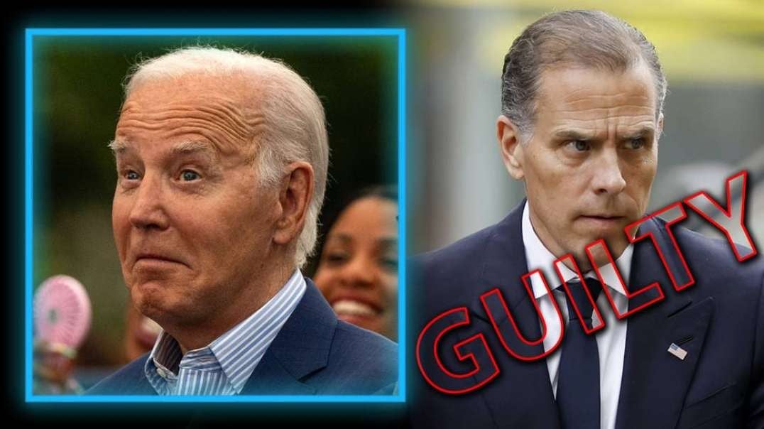 BREAKING: Hunter Biden Found Guilty As Democrats Prepare To Flush His Poopy Pants Father Before DNC