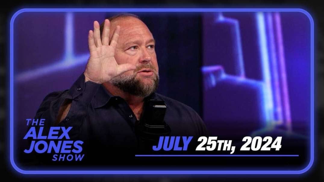 Deep State Planning To Consolidate Control By Triggering Civil Unrest / Civil War! Alex Jones Has Their Battle Plan & Knows How To Stop Them! — FULL SHOW 7/25/24