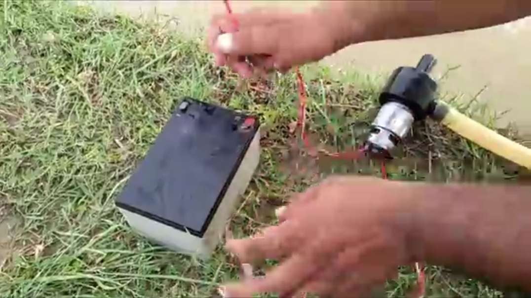 DIY How To Make Water Pump At Home From Motor 12VDC Motor 775_5 AMP.mp4
