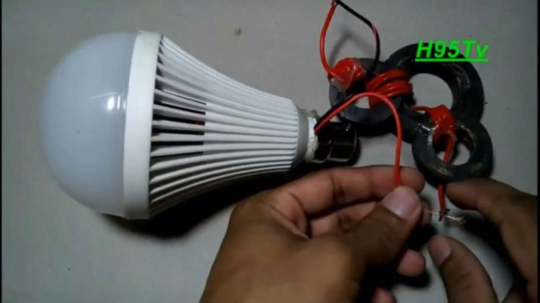 Free energy generator for light very easy....mp4