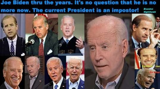 Is President Joe Biden an Impostor wearing a Mask!!!
