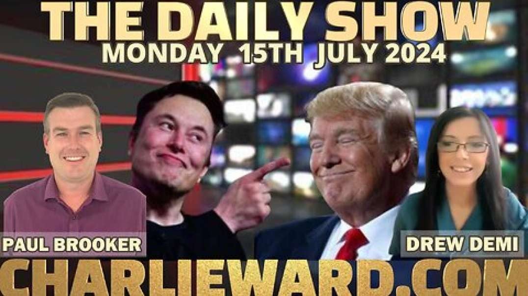 THE DAILY SHOW WITH PAUL BROOKER & DREW DEMI - MONDAY 15TH JULY 2024