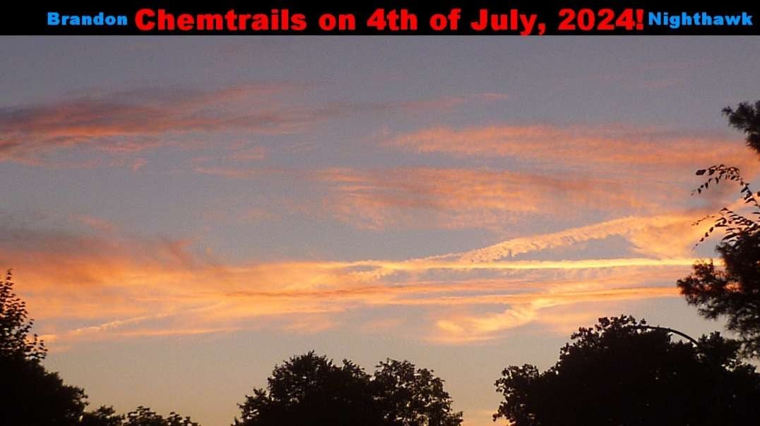 Chemtrails on the 4th of July!!!