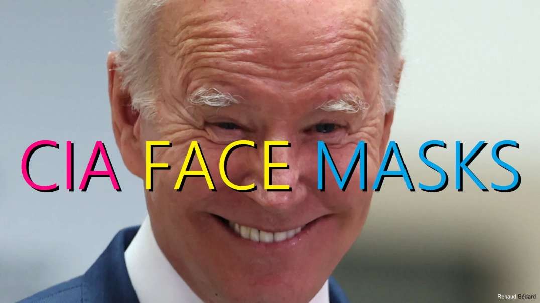 BIDEN CIA FACE MASKS