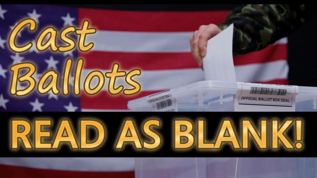 Cast Ballots Read as Blank