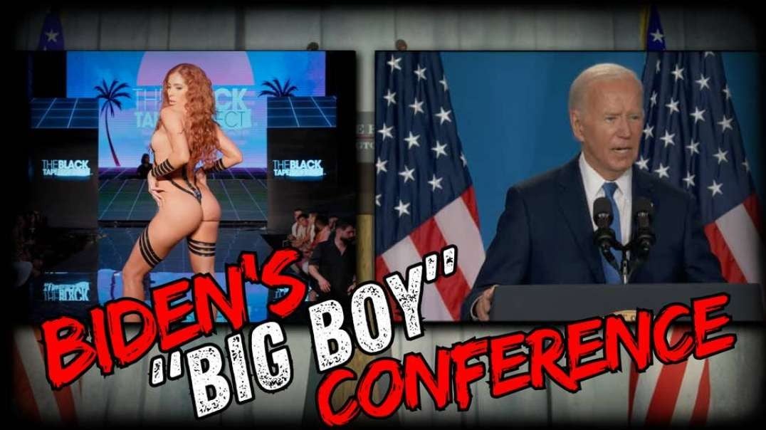 Watch Biden Gaffe and Mumble Through His Big Boy Press Conference Alex Jones and Owen Shroyer React Live
