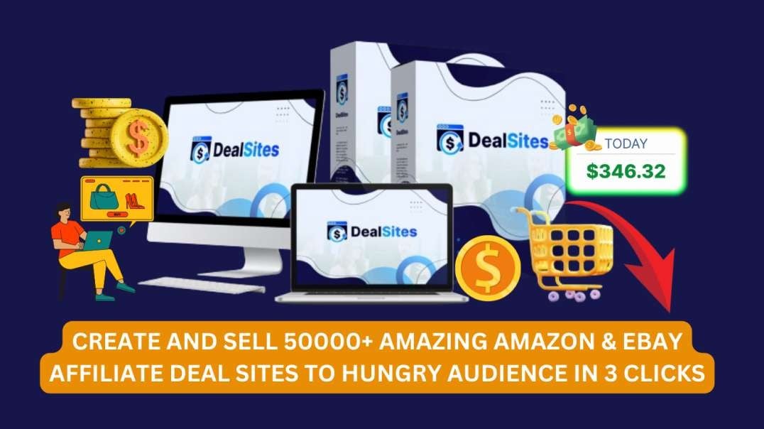 Deal Sites Review | Creates Amazon & eBay Affiliate Deal Sites.mp4