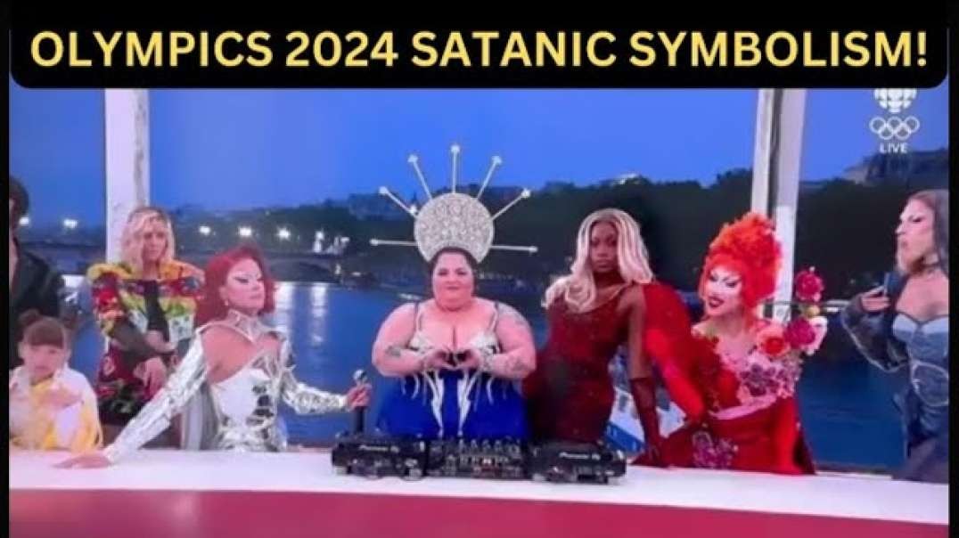 Olympics 2024 satanic symbolism the Jewish Marxist agenda in full swing