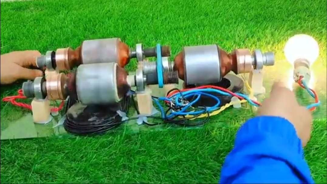 PRODUCE 240 VOLTS OF FREE ELECTRICITY Using A High voltage Generator