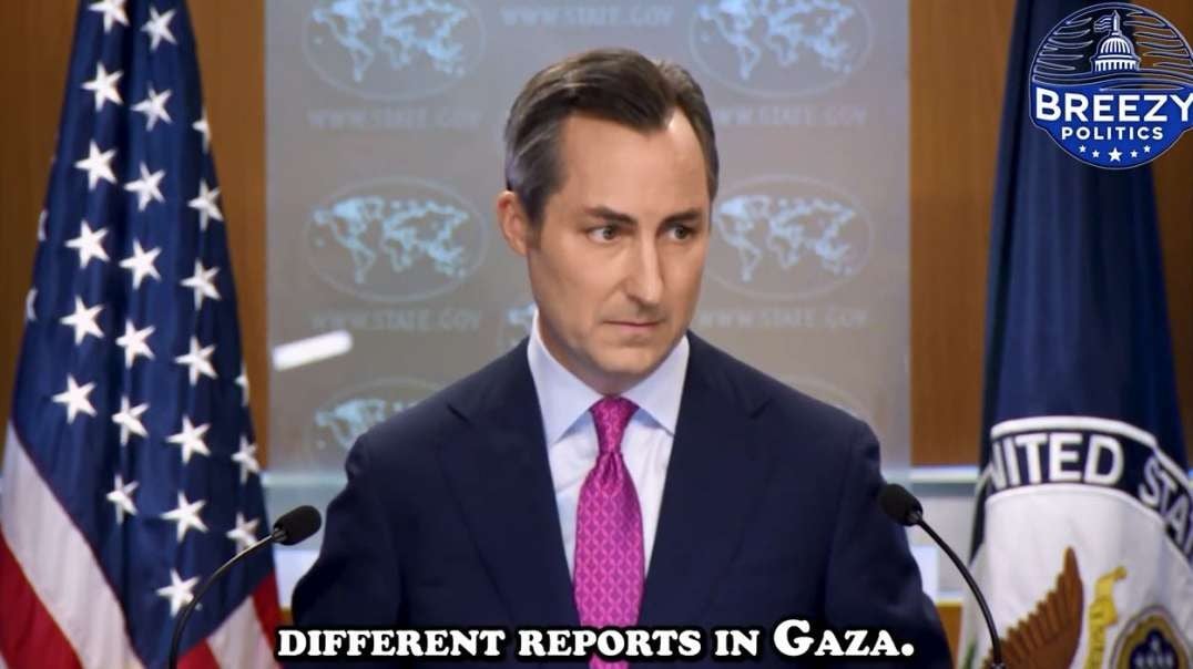 US Spokesperson Cornered Over International Court Ruling on Israeli Occupation breezypolitics.mp4