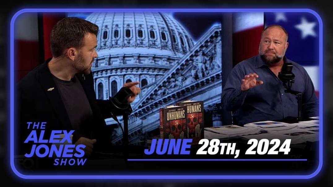 Post-Debate Coverage With Jack Posobiec And Charlie Kirk Watched By 12.5 Million, Must-Watch Censored Analysis — FULL SHOW 6/28/24