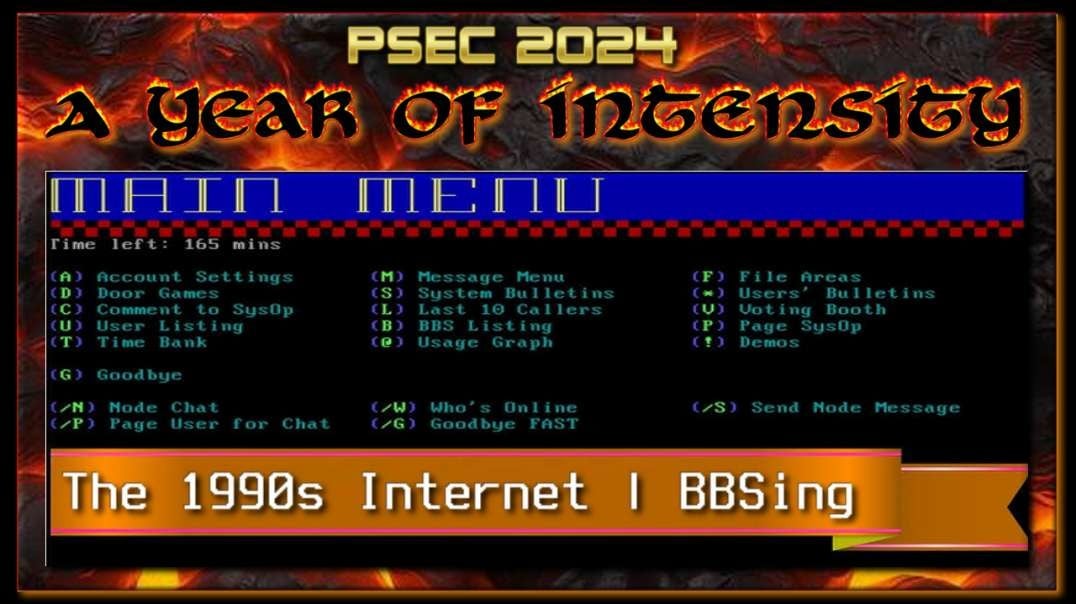 PSEC - 2024 - The 1990s Internet | BBSing | 432hz [hd 720p]