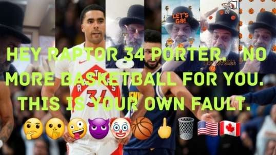 Jontay Porter Banned By NBA For Gambling.  🤔🤫🤪😈🤡🏀🖕🗑🇺🇸🇨🇦