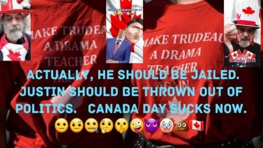 Canada Day Was NOT Celebrated Much In 2024.  😐🤨🤐🤔🤫🤪😈🤡💩🇨🇦