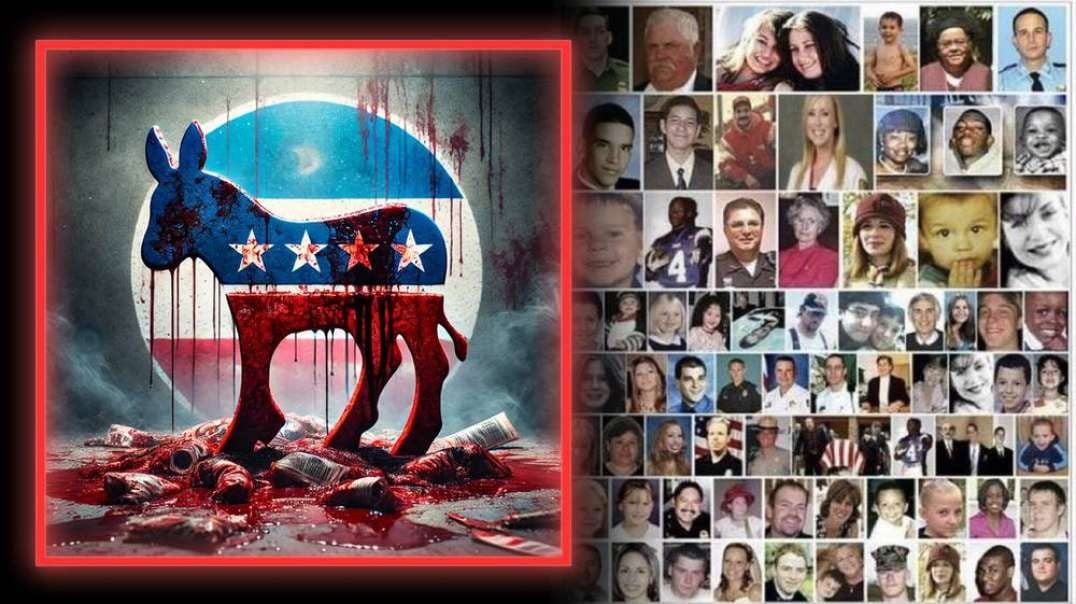 Democrats Are Swimming In The Blood Of Hundreds Of Americans Killed By Biden Border Invaders
