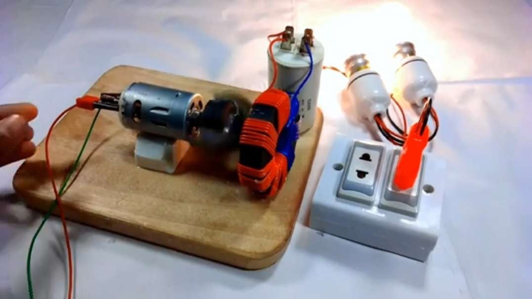 How to make s 8000 W free energy generator _ Diy copper wire magnatic generator.mp4