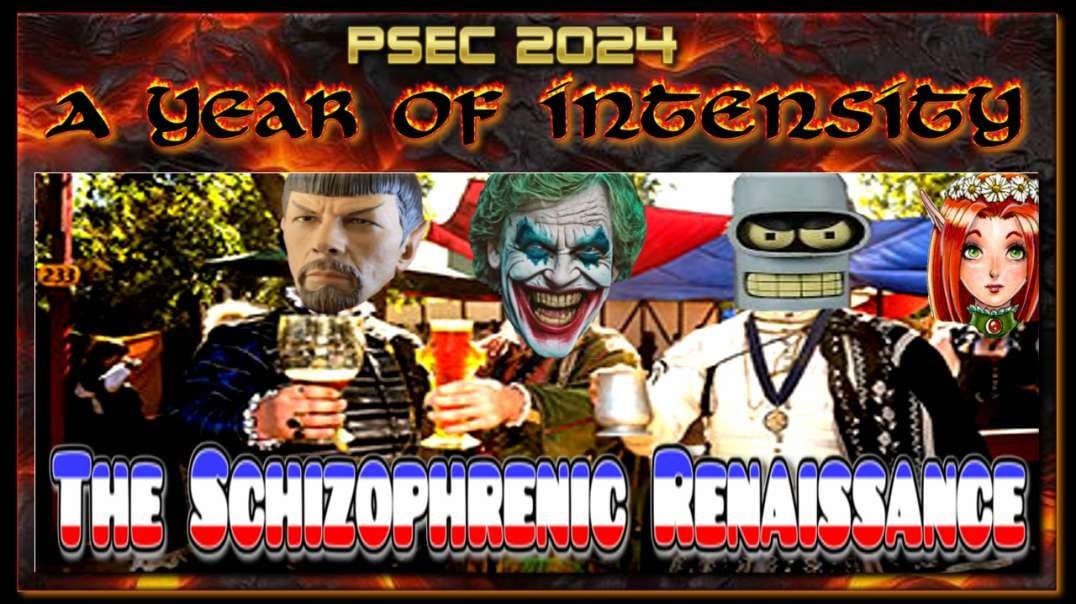 PSEC - 2024 - The Schizophrenic Renaissance | Third Eye Drops | 432hz [hd 720p]