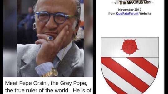 NWO: The grey pope, the Orsini and the Rothschild families