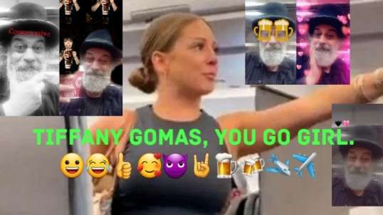 Tiffany Gomas Now Promotes Right Wing Beer.  😀😂👍🥰😈🤘🍺🍻🛩✈